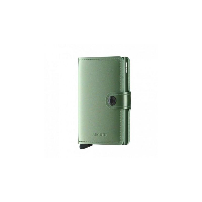 Porte-Cartes et Billets MiniWallet Metallic en Cuir - Secrid Porte-Cartes et Billets MiniWallet Metallic en Cuir - Secrid