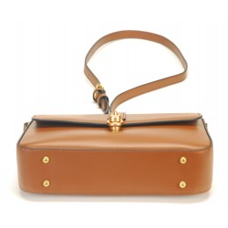 Sac pochette Edwina croûte de cuir