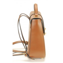 Sac à dos Edwina croûte de cuir