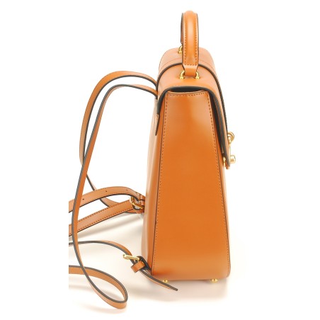 Sac à dos Edwina croûte de cuir