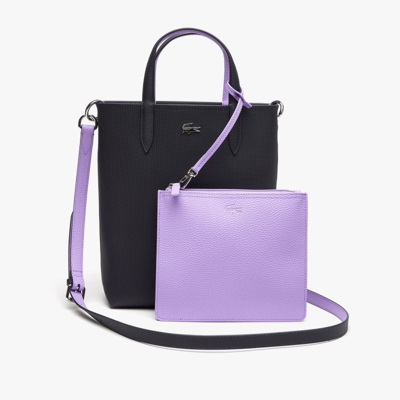 Petit Sac Cabas Réversible Anna en Synthétique - Lacoste