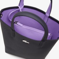 Petit Sac Cabas Réversible Anna en Synthétique - Lacoste