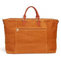 Sac de voyage Marina en cuir suède
