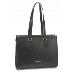 Sac épaule Louise en croûte de cuir