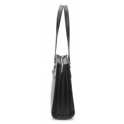 Sac épaule Louise en croûte de cuir