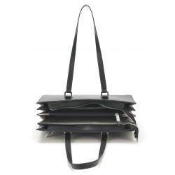 Sac épaule Louise en croûte de cuir
