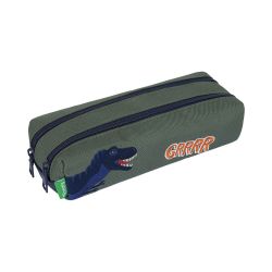 Trousse Double Oscar Kaki - Tann's