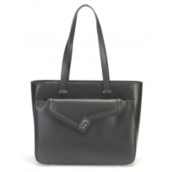 Sac shopping Suzanne croute de cuir