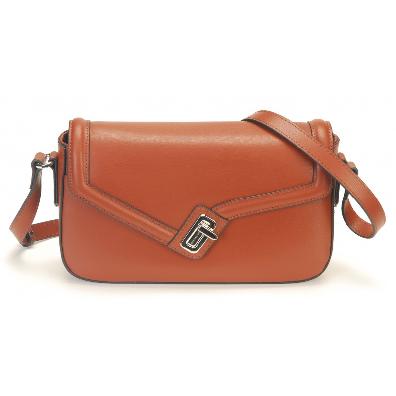 Sac travers Suzanne croute de cuir