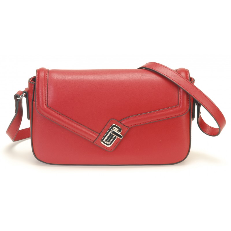 Sac travers Suzanne croute de cuir