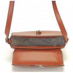 Sac travers Suzanne croute de cuir