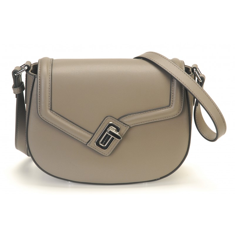 Sac travers Suzanne croute de cuir