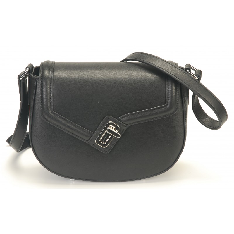 Sac travers Suzanne croute de cuir