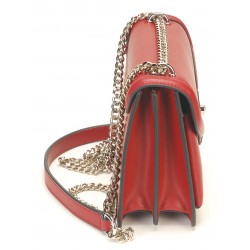 Sac travers Suzanne croute de cuir