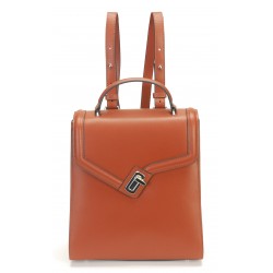 Sac à dos Suzanne croute de cuir