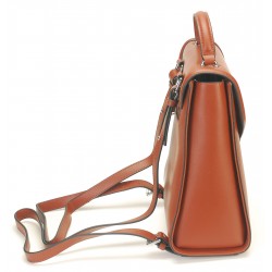 Sac à dos Suzanne croute de cuir