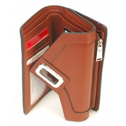 Porte-monnaie Suzanne croute de cuir