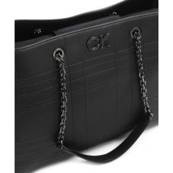 Sac Cabas Re-Lock Matelassé en Synthétique - Calvin Klein