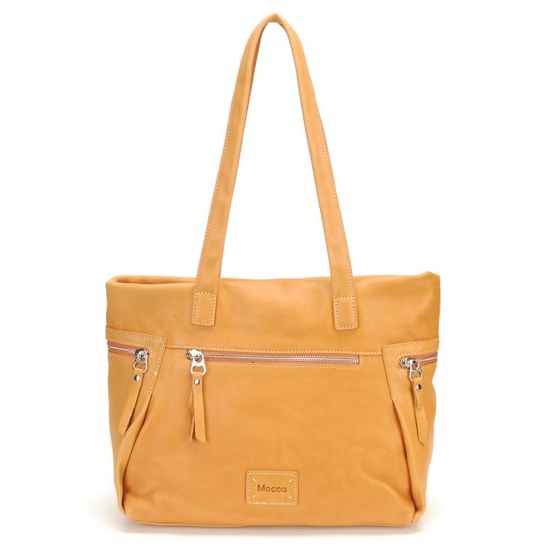 Sac shopping cuir Mayline