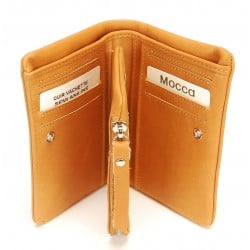 Porte-monnaie et cartes cuir Mayline