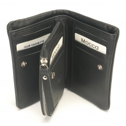 Porte-monnaie et cartes cuir Mayline