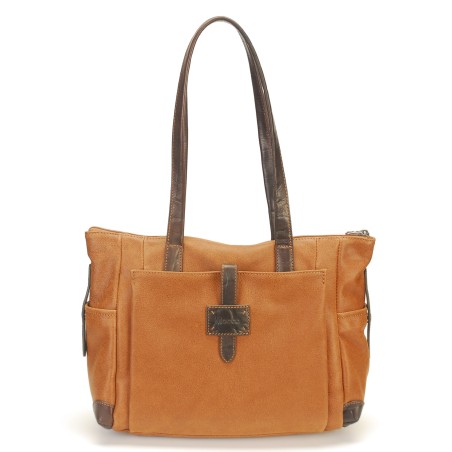 Sac shopping cuir Lisa