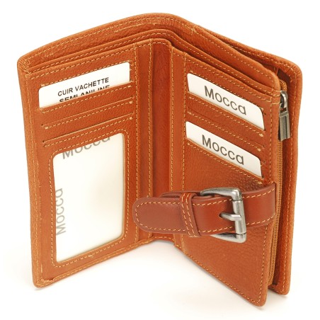 Porte monnaie et cartes Kim cuir