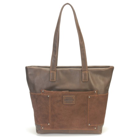 Sac shopping cuir Carmen