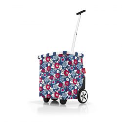 Chariot de courses Carrycruiser Florist Indigo en Toile - Reisenthel