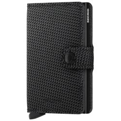 Porte-Cartes et Billets MiniWallet Carbon en Cuir - Secrid