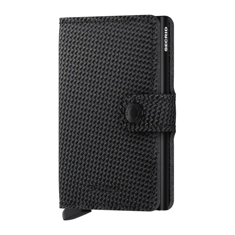 Porte-Cartes et Billets MiniWallet Carbon en Cuir - Secrid Porte-Cartes et Billets MiniWallet Carbon en Cuir - Secrid