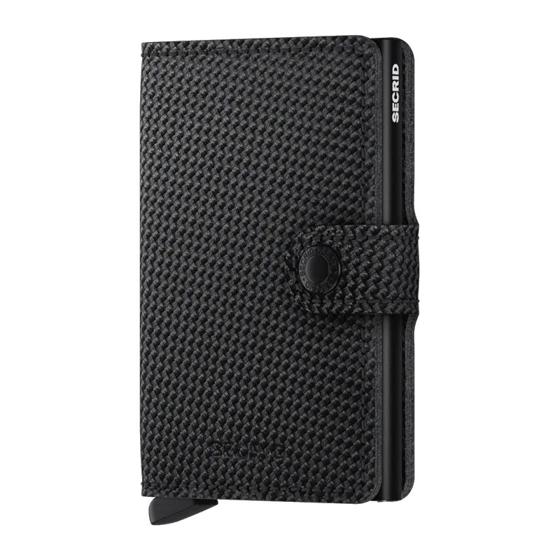 Porte-Cartes et Billets MiniWallet Carbon en Cuir - Secrid