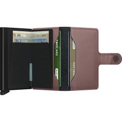 Porte-Cartes et Billets MiniWallet Matte en Cuir - Secrid