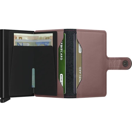 Porte-Cartes et Billets MiniWallet Matte en Cuir - Secrid