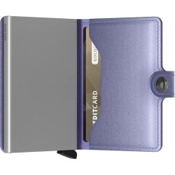 Porte-Cartes et Billets MiniWallet Metallic en Cuir - Secrid