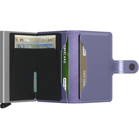 Porte-Cartes et Billets MiniWallet Metallic en Cuir - Secrid