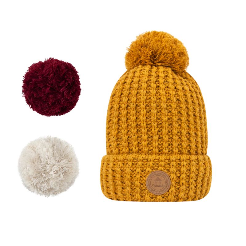 Bonnet 3 Pompons Bandista - Cabaia Bonnet 3 Pompons Bandista - Cabaia