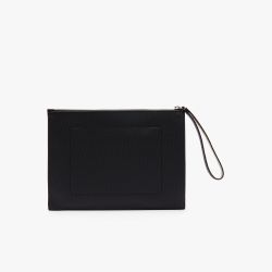 Pochette Zippée Anna en Synthétique - Lacoste