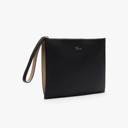 Pochette Zippée Anna en Synthétique - Lacoste