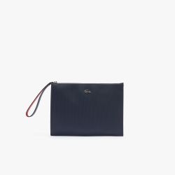 Pochette Zippée Anna en Synthétique - Lacoste