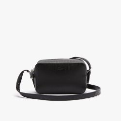 Sac pochette femme Lacoste Chantaco en cuir de vachette - Sacs à  bandoulière femme - Nouveautés 2024