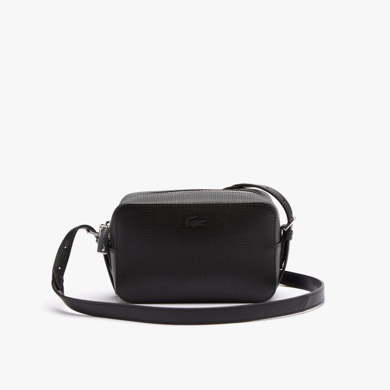 Lacoste - Sac à bandoulière sacoche homme noir