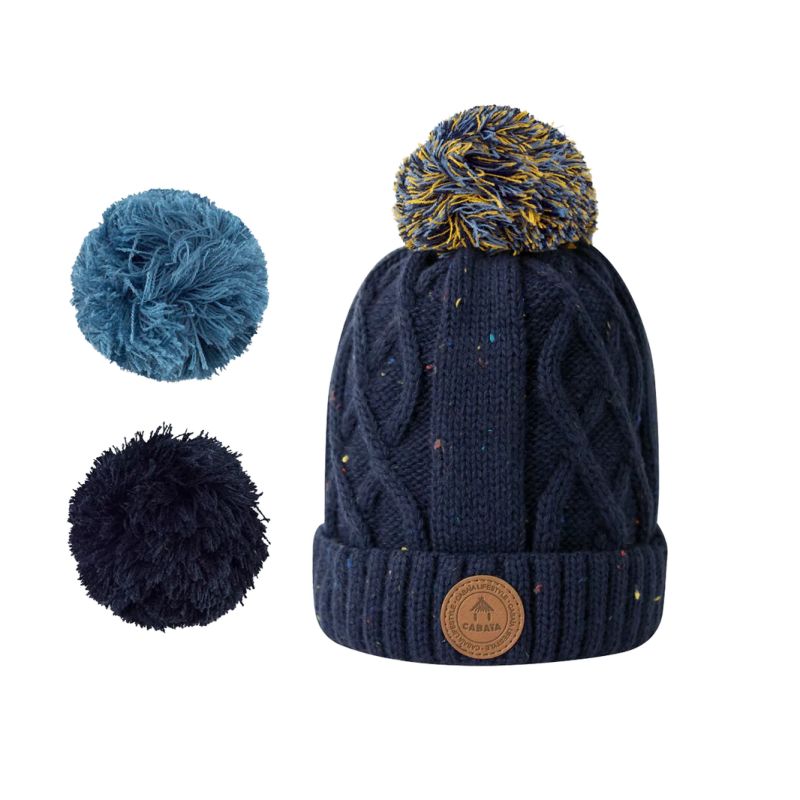Bonnet 3 Pompons Appletini - Cabaia Bonnet 3 Pompons Appletini - Cabaia