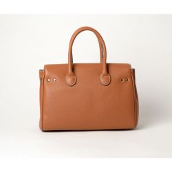 Sac à Main Romy Pyla XXS en Cuir Chatain - Mac Douglas