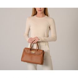 Sac à Main Romy Pyla XXS en Cuir Chatain - Mac Douglas