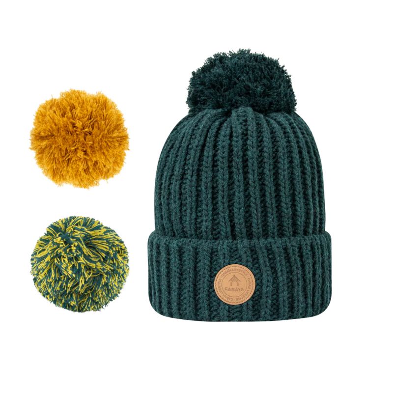 Bonnet 3 Pompons B-52- Cabaia Bonnet 3 Pompons B-52- Cabaia