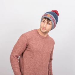 Bonnet 3 Pompons Creamy Gin - Cabaia