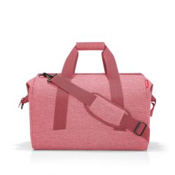 Sac de Voyage Allrounder L Twist Berry en Toile - Reisenthel