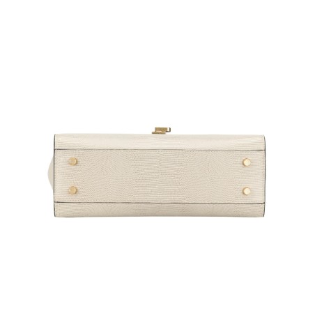 Sac à main L en cuir Margot