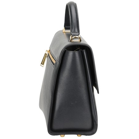 Sac à main L en cuir Margot
